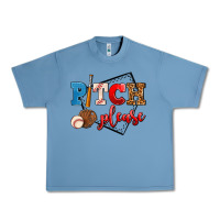 Pebble Blue pitch please Urban Heavy Tee - AdoDesignShop