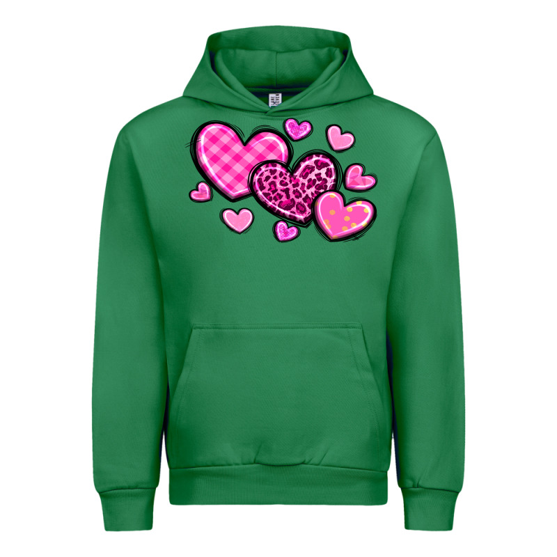 Love Hearts Urban Hoodie by OliviaCreatesArt | Teevron