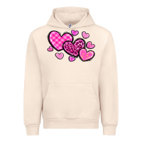Sandshell love hearts Urban Hoodie - OliviaCreatesArt