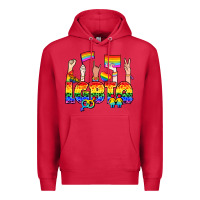 Cardinal LGBTQ+ Premium Hoodie - NancyCooperArtShop