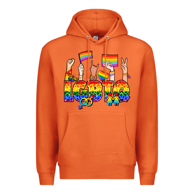Lgbtq+ Premium Hoodie by NancyCooperArtShop | Teevron