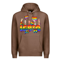 Chestnut LGBTQ+ Premium Hoodie - NancyCooperArtShop