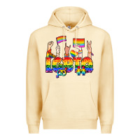Pina Colada LGBTQ+ Premium Hoodie - NancyCooperArtShop