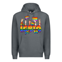 Rock LGBTQ+ Premium Hoodie - NancyCooperArtShop