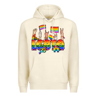 Sandshell LGBTQ+ Premium Hoodie - NancyCooperArtShop