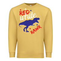 Antique Gold 4th of July Dinosaur Premium Sweatshirt - Bettercallsaul