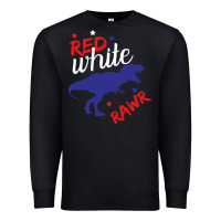 Black 4th of July Dinosaur Premium Sweatshirt - Bettercallsaul