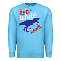 Ocean Blue 4th of July Dinosaur Premium Sweatshirt - Bettercallsaul