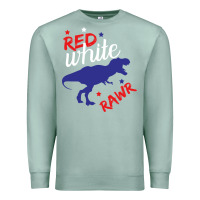 Seafoam 4th of July Dinosaur Premium Sweatshirt - Bettercallsaul