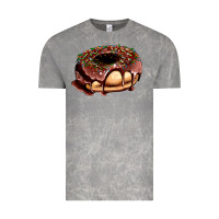Cloud Rock chocolate donut with candies Vintage Tee - AdoDesignShop