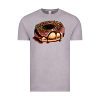 Vintage Zinc chocolate donut with candies Vintage Tee - AdoDesignShop