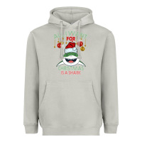 Moon Dust All I Want For Christmas Is A Shark Heavyweight Hoodie - Bettercallsaul