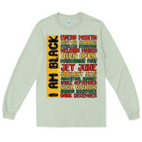 Matcha black history  month Long Sleeve Tee - MaliasSmallBusiness