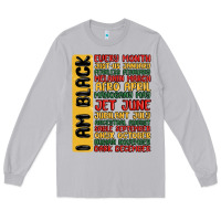 Moon Dust black history  month Long Sleeve Tee - MaliasSmallBusiness