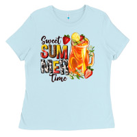 Baby Blue sweet summer time Ladies Tee - texasbilliewilder