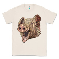 Natural american yorkshire pig face Classic Tee - LillyAllenDesigns