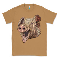 Toasted Coconut american yorkshire pig face Classic Tee - LillyAllenDesigns