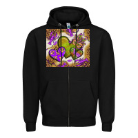 Black mardi gras hearts tumbler bbs Zipper Hoodie - BundleAndBundleShop