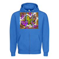 True Royal mardi gras hearts tumbler bbs Zipper Hoodie - BundleAndBundleShop
