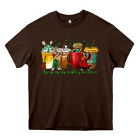 Chocolate Brown Ay Ay  Ay Ay Canta y No Llores Coffee Cups Heavy Core Tee - texasbilliewilder