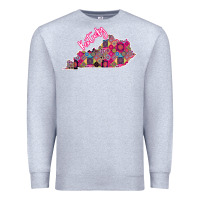 Heather Grey Pink Kentucky Premium Sweatshirt - Bettercallsaul