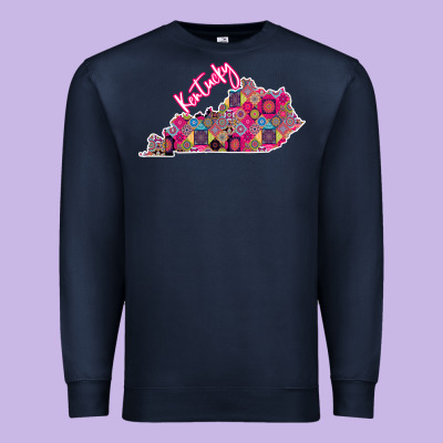Pink Kentucky Premium Sweatshirt Designed By Bettercallsaul