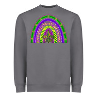 Storm mardi gras rainbow Heavyweight Sweatshirt - BarkalooDesign