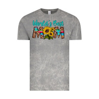 Cloud Rock world's best mom sunflower Vintage Tee - Artiststas
