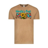 Vintage Camel world's best mom sunflower Vintage Tee - Artiststas