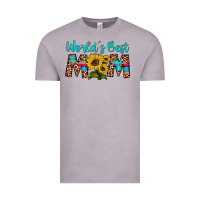 Vintage Zinc world's best mom sunflower Vintage Tee - Artiststas