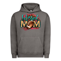 Pigment Tornado blessed american football mom lightbulb letters Urban Hoodie - OliviaCreatesArt