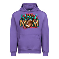 Tulip blessed american football mom lightbulb letters Urban Hoodie - OliviaCreatesArt
