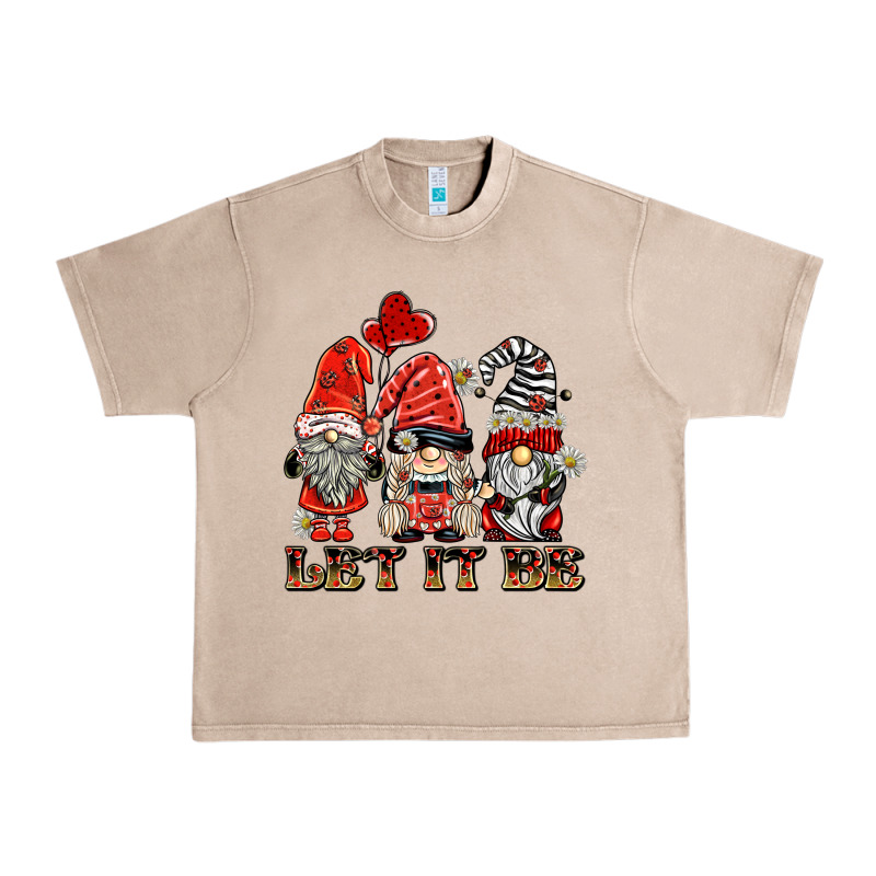 Let It Be Ladybug Gnomies Urban Heavy Tee by BarkalooDesign | Teevron