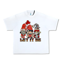 White let it be ladybug gnomies Urban Heavy Tee - BarkalooDesign