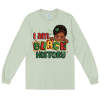Matcha i am black history black girl Long Sleeve Tee - MaliasSmallBusiness