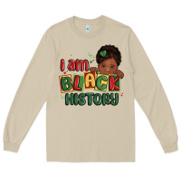 Mushroom i am black history black girl Long Sleeve Tee - MaliasSmallBusiness