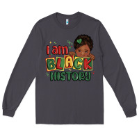 Smoke i am black history black girl Long Sleeve Tee - MaliasSmallBusiness