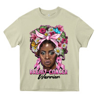 Mossy breast cancer warrior black woman Heavy Core Tee - BarkalooDesign