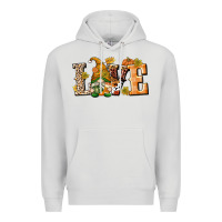 Dove Grey Love Gnome Premium Hoodie - texasbilliewilder