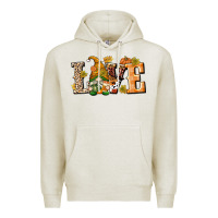 Oatmeal Heather Love Gnome Premium Hoodie - texasbilliewilder