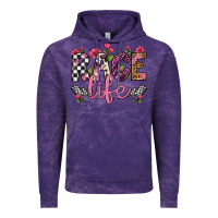 Cloud Purple race life Vintage Hoodie - Artiststas