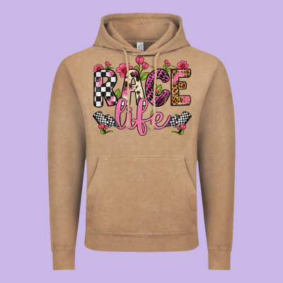 Race Life Vintage Hoodie Designed By Artiststas