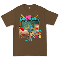 Cacao busy doing cool teacher stuff Premium Tee - Zillion Design Studio