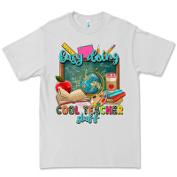 Dove Grey busy doing cool teacher stuff Premium Tee - Zillion Design Studio