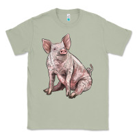 Matcha american yorkshire pig Classic Tee - LillyAllenDesigns