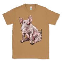 Toasted Coconut american yorkshire pig Classic Tee - LillyAllenDesigns