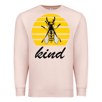 Pale Pink Bee Kind Premium Sweatshirt - Bettercallsaul