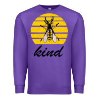 Purple Bee Kind Premium Sweatshirt - Bettercallsaul
