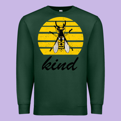 Bee Kind Premium Sweatshirt Designed By Bettercallsaul