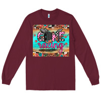 Burgundy gone racing Long Sleeve Tee - JahusDesignShop
